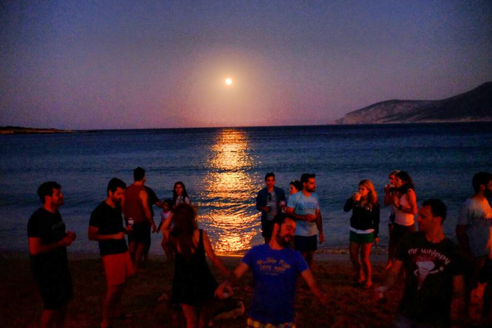 Beach Party - Koufonissi Island, Greece